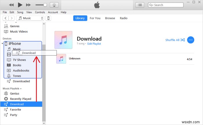 วิธีโอนเพลย์ลิสต์จาก iPhone ไปยัง iTunes