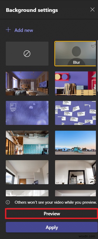วิธีการเบลอพื้นหลังใน Microsoft Teams