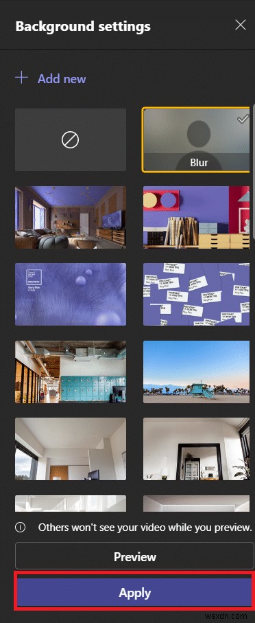 วิธีการเบลอพื้นหลังใน Microsoft Teams