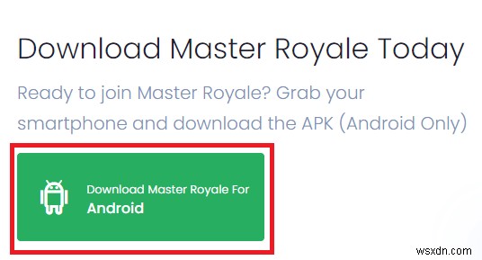 วิธีดาวน์โหลด Master Royale บน iPhone 