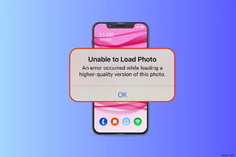 แก้ไขข้อผิดพลาดที่เกิดขึ้นขณะโหลดรูปภาพเวอร์ชันคุณภาพสูงกว่านี้บน iPhone 