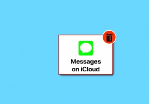 วิธีการลบข้อความจาก iCloud