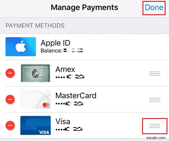 วิธีลบบัตรเครดิตจาก Apple ID