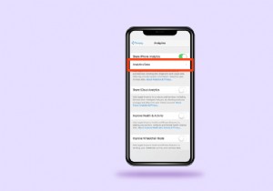 วิธีถอดรหัสข้อมูล iPhone Analytics