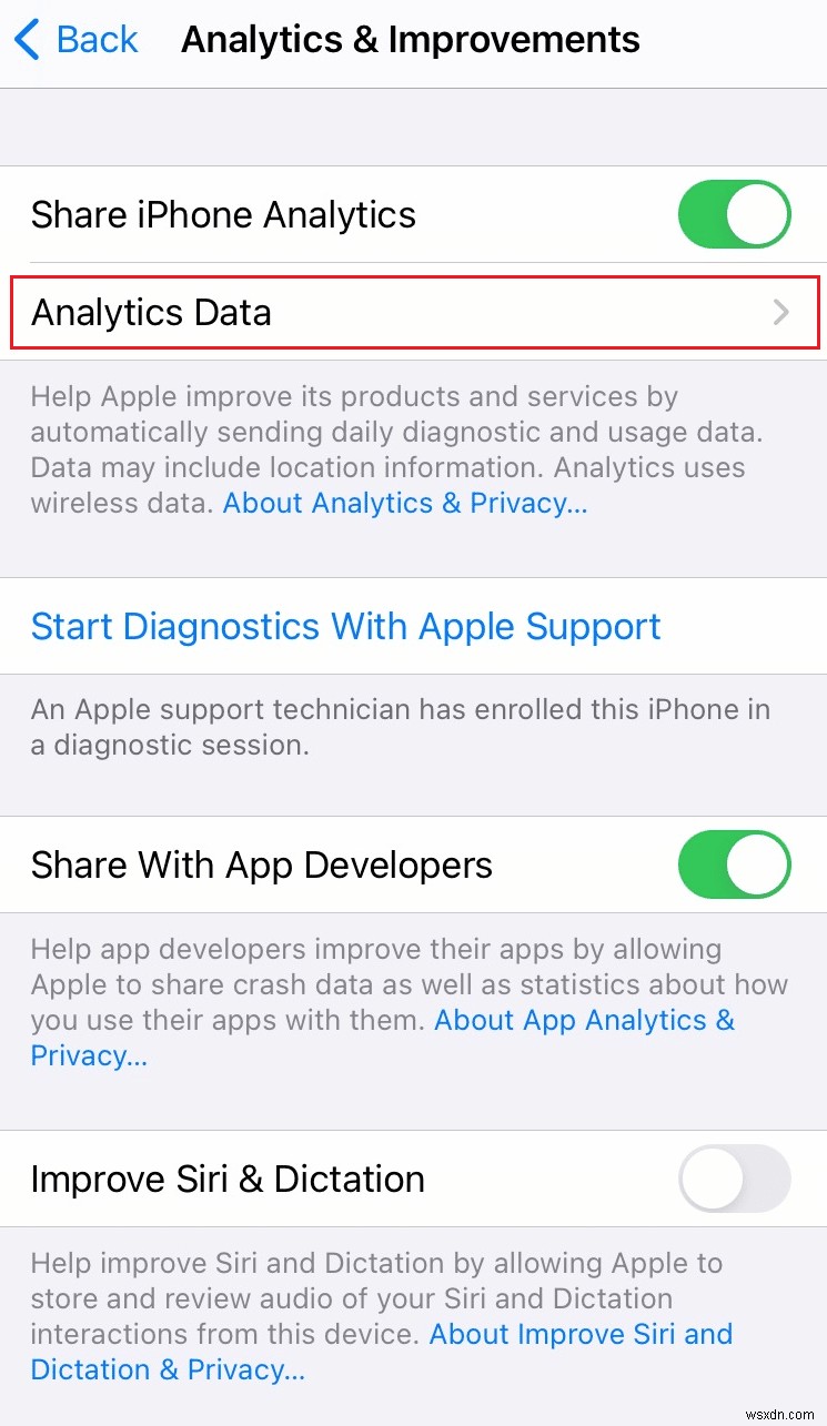 วิธีถอดรหัสข้อมูล iPhone Analytics