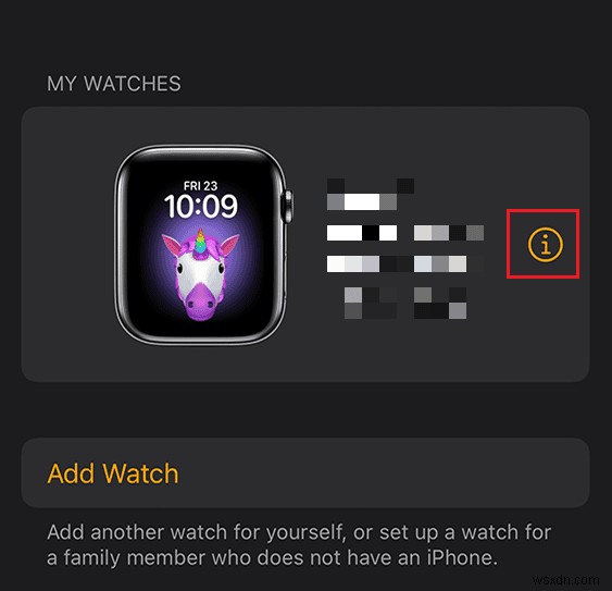 วิธีลบ Apple ID ออกจาก Apple Watch