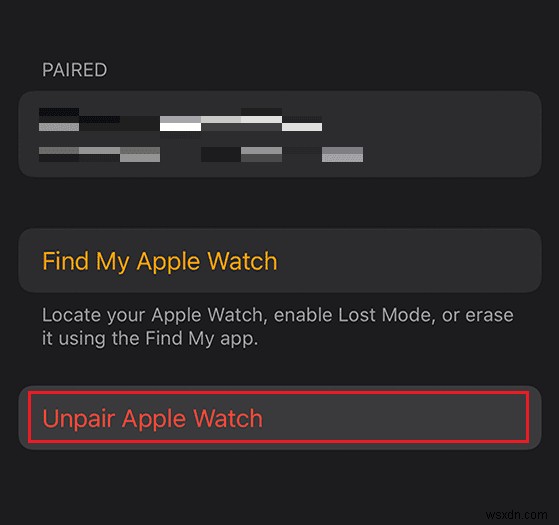 วิธีลบ Apple ID ออกจาก Apple Watch