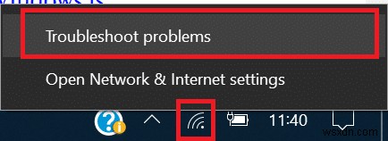 แก้ไขการเข้าถึงที่ จำกัด หรือไม่มีการเชื่อมต่อ WiFi บน Windows 10 