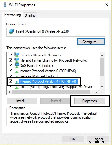 แก้ไขการเข้าถึงที่ จำกัด หรือไม่มีการเชื่อมต่อ WiFi บน Windows 10 