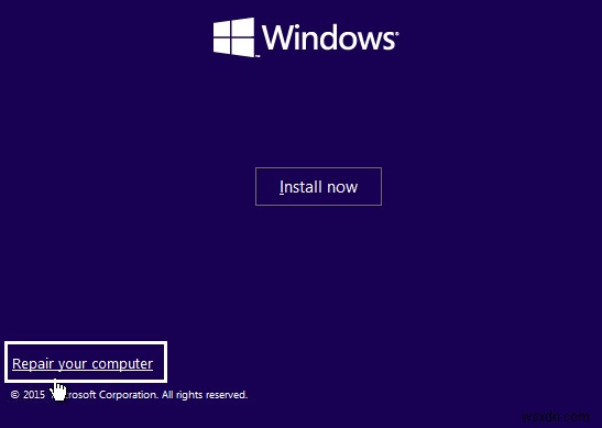 วิธีแก้ไข BOOTMGR หายไปใน Windows 10 