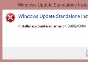 แก้ไข Windows Update Error Code 8024A000 