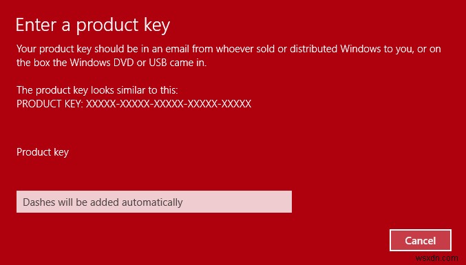 แก้ไขข้อผิดพลาดการเปิดใช้งาน Windows 10 0x8007007B หรือ 0x8007232B 
