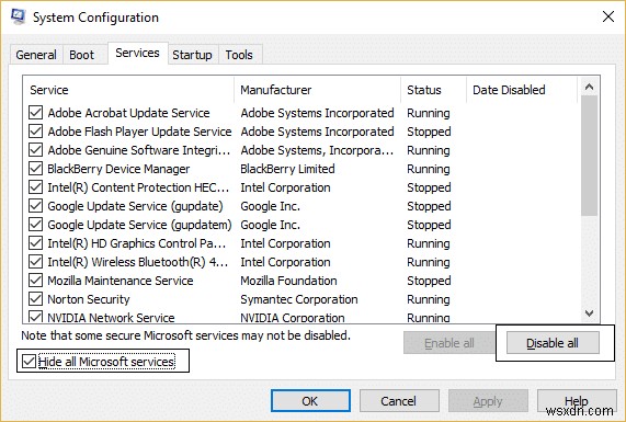 แก้ไขจุดคืนค่าไม่ทำงานใน Windows 10 