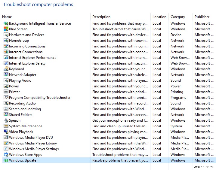 แก้ไข Windows Update Error Code 0x80073712 