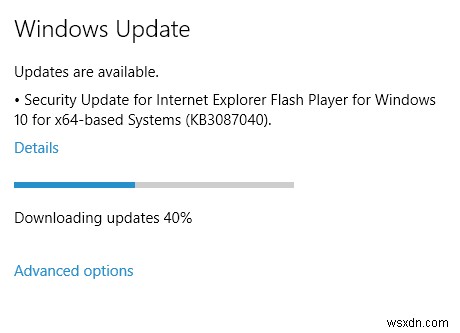แก้ไข Windows 10 Update Failure Error Code 0x80004005 