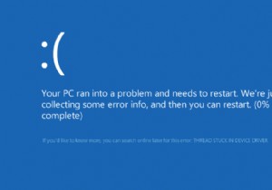 Thread Stuck In Device Driver Error ใน Windows 10 [แก้ไขแล้ว] 