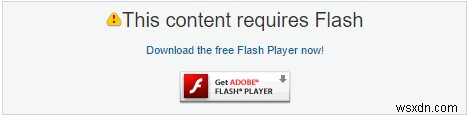 แก้ไข คุณต้องอัปเกรด Adobe Flash Player 