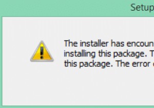 แก้ไขรหัสข้อผิดพลาด 2755 Windows Installer 