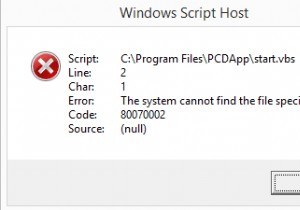 แก้ไขข้อผิดพลาด Windows Script Host ในการเริ่มต้น Windows 10 