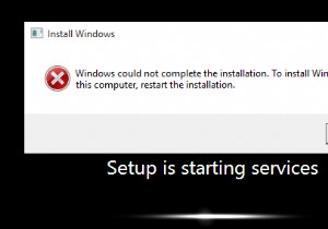 แก้ไข Windows ไม่สามารถติดตั้งให้เสร็จสมบูรณ์ [แก้ไขแล้ว]