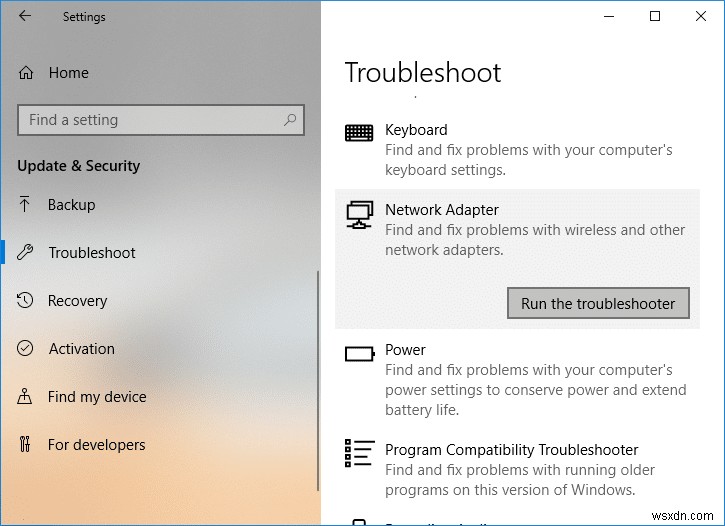 WiFi ยังคงตัดการเชื่อมต่อใน Windows 10 [แก้ไขแล้ว] 