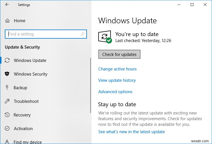 แก้ไขปัญหาเมนูเริ่มของ Windows 10 