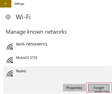 ปัญหาการเชื่อมต่อ WiFi จำกัด [แก้ไขแล้ว] 