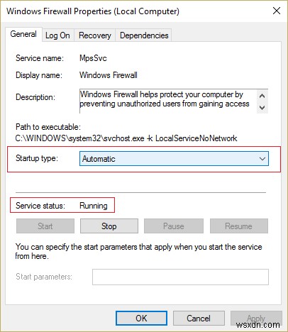 แก้ไข Windows Firewall ไม่สามารถเปลี่ยนการตั้งค่าบางอย่างได้ Error 0x80070424 