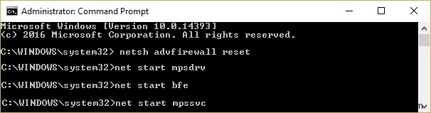 แก้ไข Windows Firewall ไม่สามารถเปลี่ยนการตั้งค่าบางอย่างได้ Error 0x80070424 