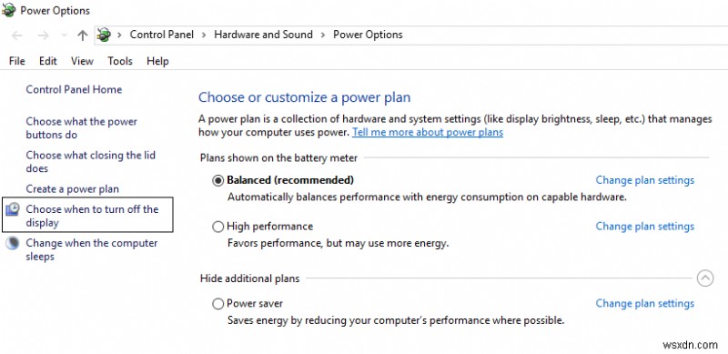 แก้ไข Windows 10 Sleeps หลังจากไม่มีการใช้งานไม่กี่นาที 