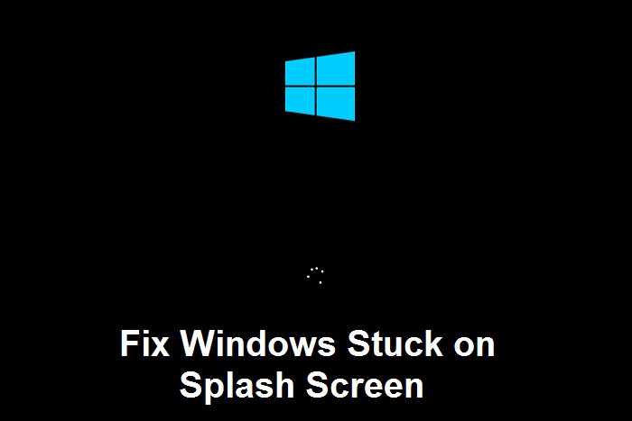 แก้ไข Windows Stuck บน Splash Screen 