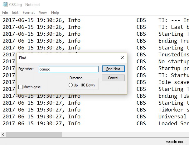 Windows Resource Protection พบไฟล์ที่เสียหาย แต่ไม่สามารถแก้ไขบางไฟล์ได้ [แก้ไขแล้ว] 