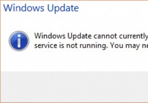 แก้ไข Windows Update ไม่สามารถตรวจสอบการอัปเดตได้ในขณะนี้ 