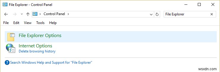 แก้ไขปัญหาการขัดข้องของ File Explorer ใน Windows 10 
