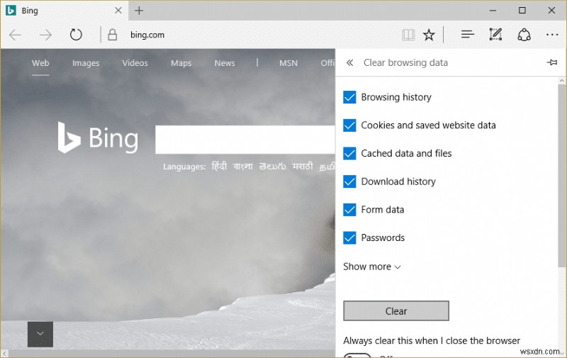 แก้ไข Microsoft Edge เปิดหลายหน้าต่าง 