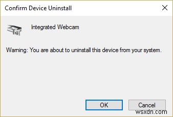 แก้ไขเว็บแคมไม่ทำงานใน Windows 10
