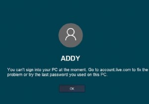คุณไม่สามารถลงชื่อเข้าใช้พีซีของคุณได้ในขณะนี้ เกิดข้อผิดพลาด [แก้ไขแล้ว]