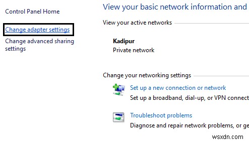 ไอคอนแก้ไข WiFi เป็นสีเทาใน Windows 10