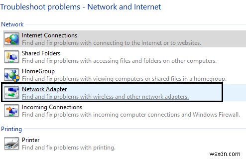 ไอคอนแก้ไข WiFi เป็นสีเทาใน Windows 10