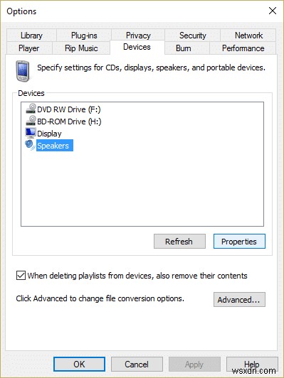 แก้ไข Windows Media Player ไม่สามารถเล่นไฟล์ได้ 