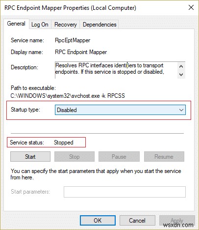 แก้ไขการใช้งาน CPU สูงโดย svchost.exe (netsvcs) 