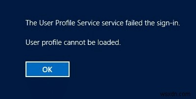 3 วิธีในการแก้ไขบริการโปรไฟล์ผู้ใช้ล้มเหลวในการเข้าสู่ระบบข้อผิดพลาด 