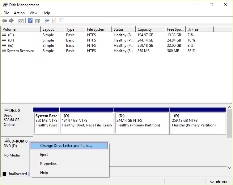 แก้ไขไดรฟ์ CD/DVD ไม่แสดงใน Windows Explorer 