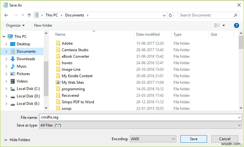 แทนที่ PowerShell ด้วย Command Prompt ในเมนูบริบทใน Windows 10 