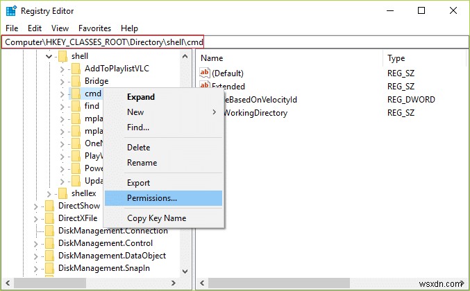 แทนที่ PowerShell ด้วย Command Prompt ในเมนูบริบทใน Windows 10 