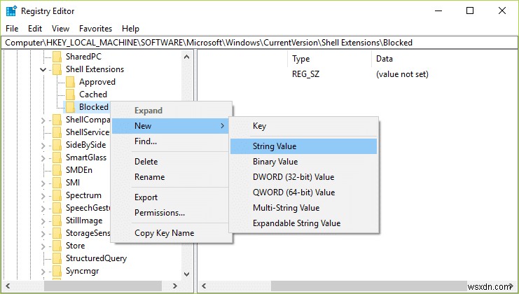 ลบตัวเลือก Cast to Device จากเมนูบริบทใน Windows 10