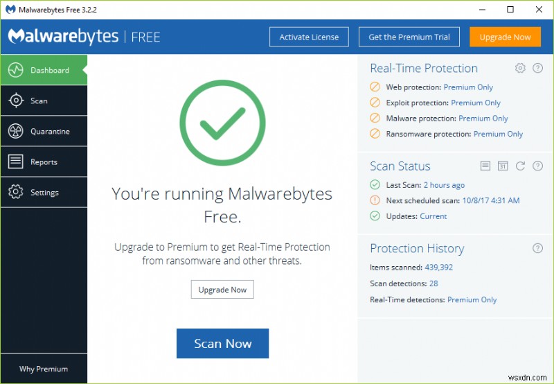 วิธีใช้ Malwarebytes Anti-Malware เพื่อลบ Malware 