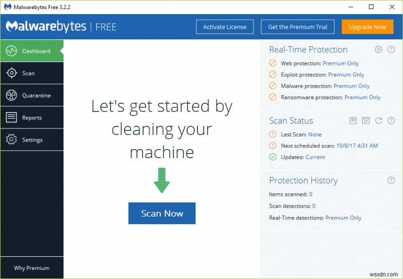 วิธีใช้ Malwarebytes Anti-Malware เพื่อลบ Malware 