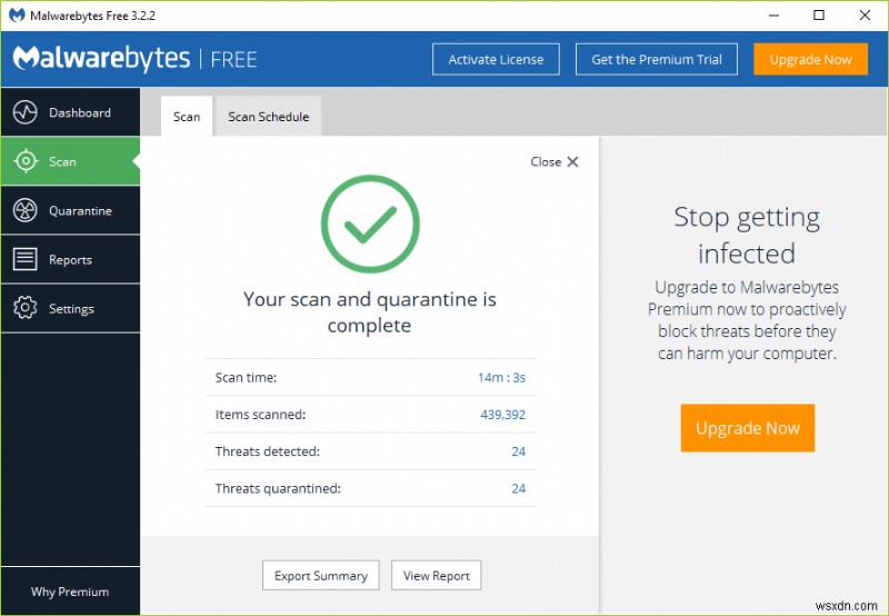 วิธีใช้ Malwarebytes Anti-Malware เพื่อลบ Malware 