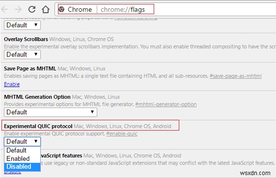 [แก้ไขแล้ว] ERR_QUIC_PROTOCOL_ERROR ใน Chrome 
